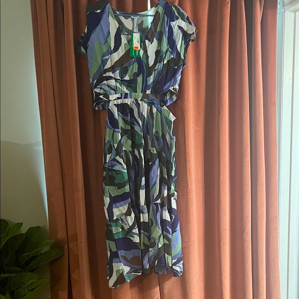 Stylish Camouflage Print Dress